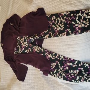 Banana Republic Sloan floral pants